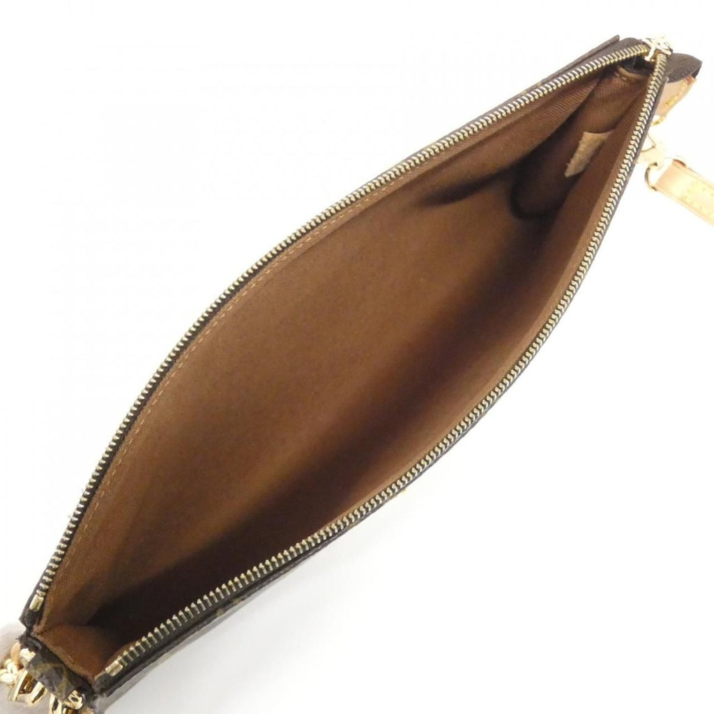 Louis Vuitton Monogram Shoulder Bag Brown Marron — view 8