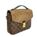 Louis Vuitton Tote Monogram Reverse Pochette Metis MM Brown 2-Way — view 2