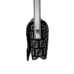 Fendi Zucca Pattern Mini Handbag Canvas Leather — view 3