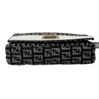 Fendi Zucca Pattern Mini Handbag Canvas Leather — view 5