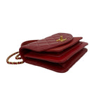 Chanel Small Flap Caviar Leather Calfskin 2-Way Hand Bag