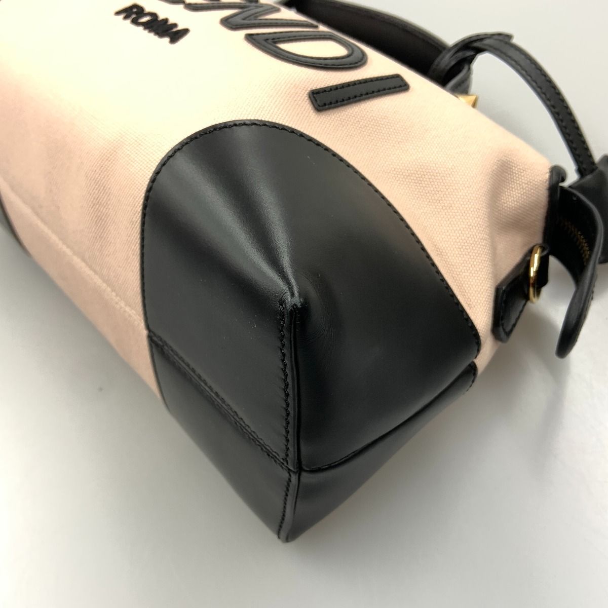 Fendi Vitheway Medium Boston Bag 2-Way 8 Bl146 Pink — view 4