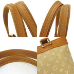 Louis Vuitton Tote Bag Lucille Monogram Mini Beigecanvasscuff Leather — view 4