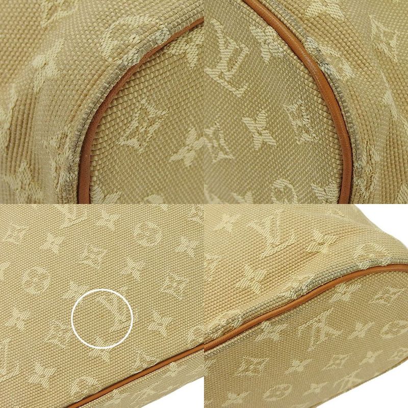 Louis Vuitton Tote Bag Lucille Monogram Mini Beigecanvasscuff Leather — view 5