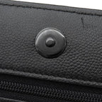 Chanel Chain Wallet Boy Caviar Leather Black Hardware — view 8