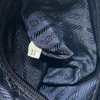 Prada Shoulder Bag Chain Double Crossbody Triangle Logo — view 8