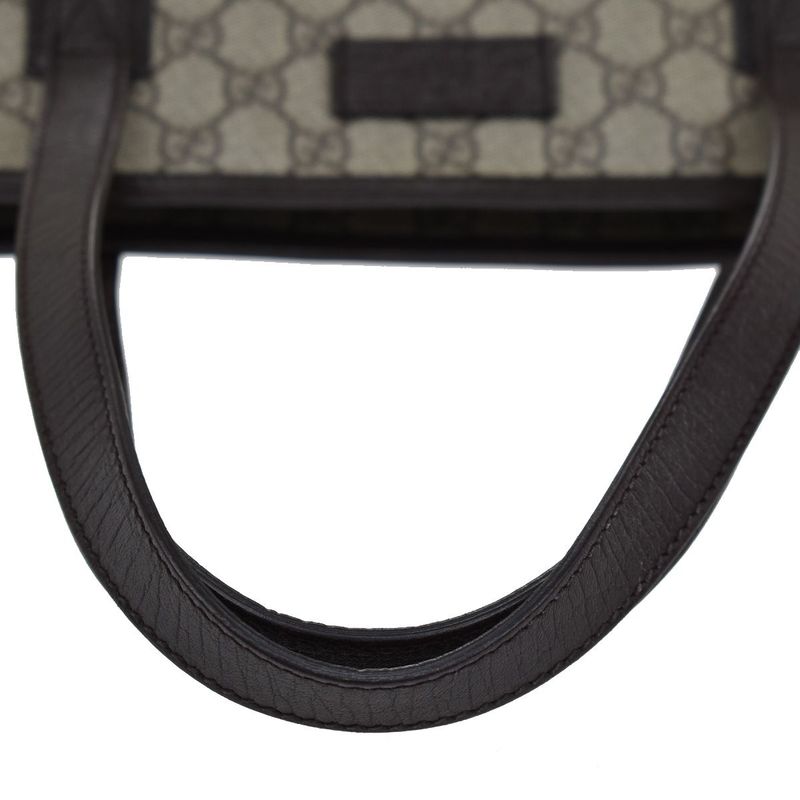Gucci Shoulder Tote Bag GG Supreme Leather 87 Kb009 — view 8