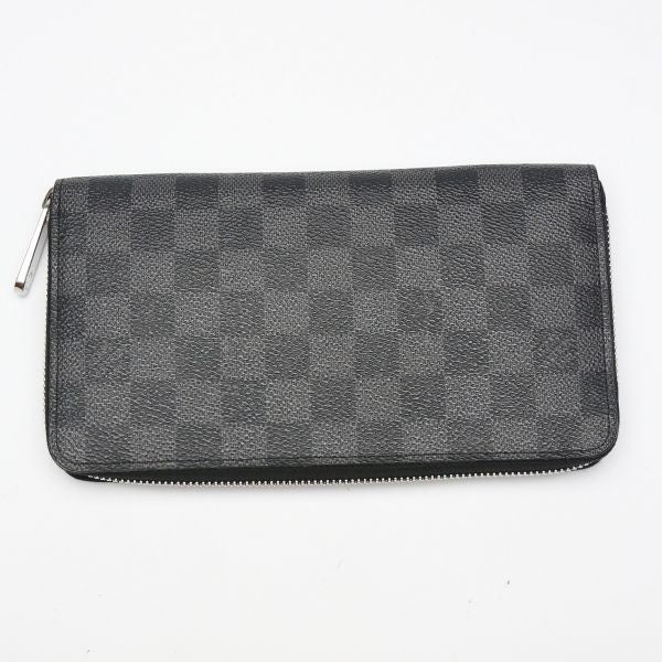 Louis Vuitton Damier Graphite Round Zipper Zippy — view 2