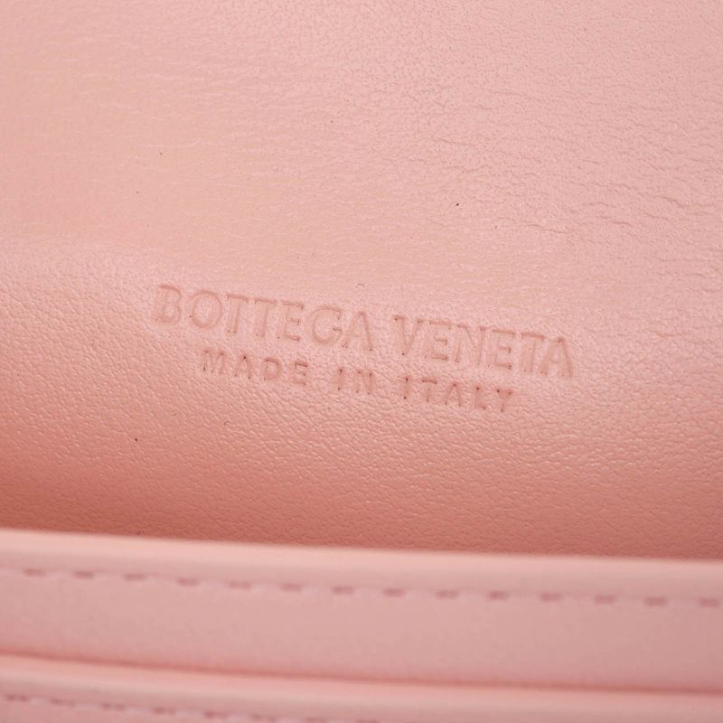 Bottega Veneta Business Card Case Rose — view 8