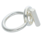 Hermes Echappe MM Croisette Silver Ring 48 8 — view 5