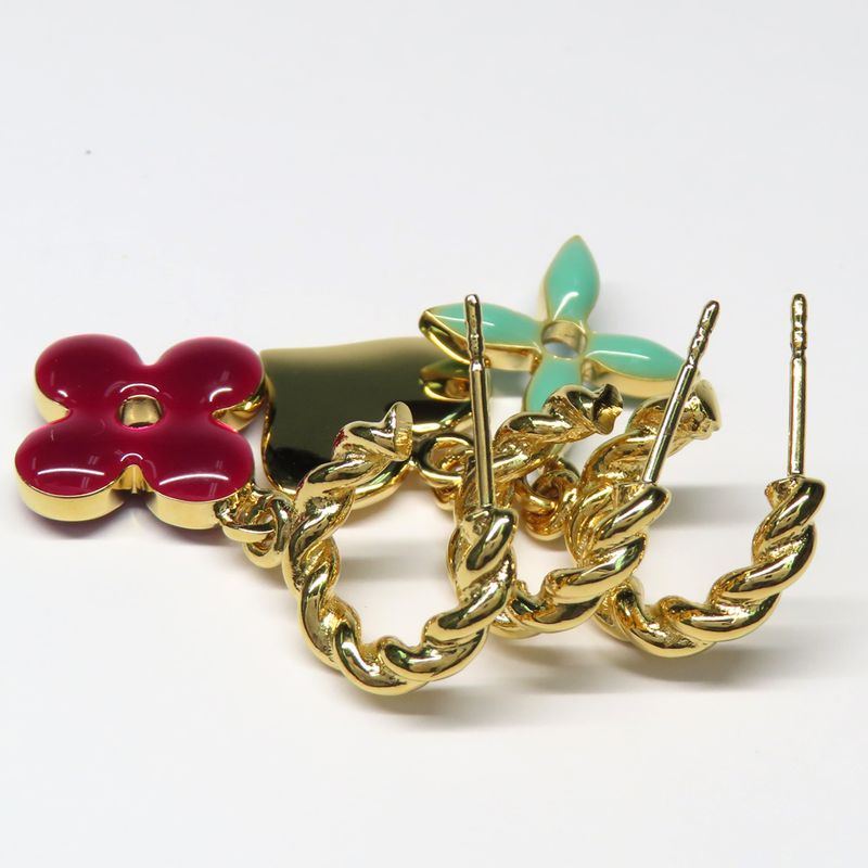 Louis Vuitton Earrings Boucle Dreille Sweet Monogram 3 Pieces — view 5