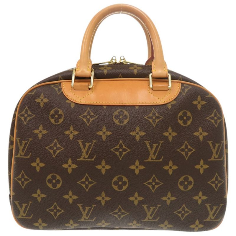 Louis Vuitton Trouville Monogram Brown Handbag 0750 — view 2
