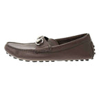 Gucci Horsebit Driving Shoes Loafers Brown 6 — view 2
