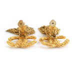 Chanel Earrings Coco Mark Tassel — view 7
