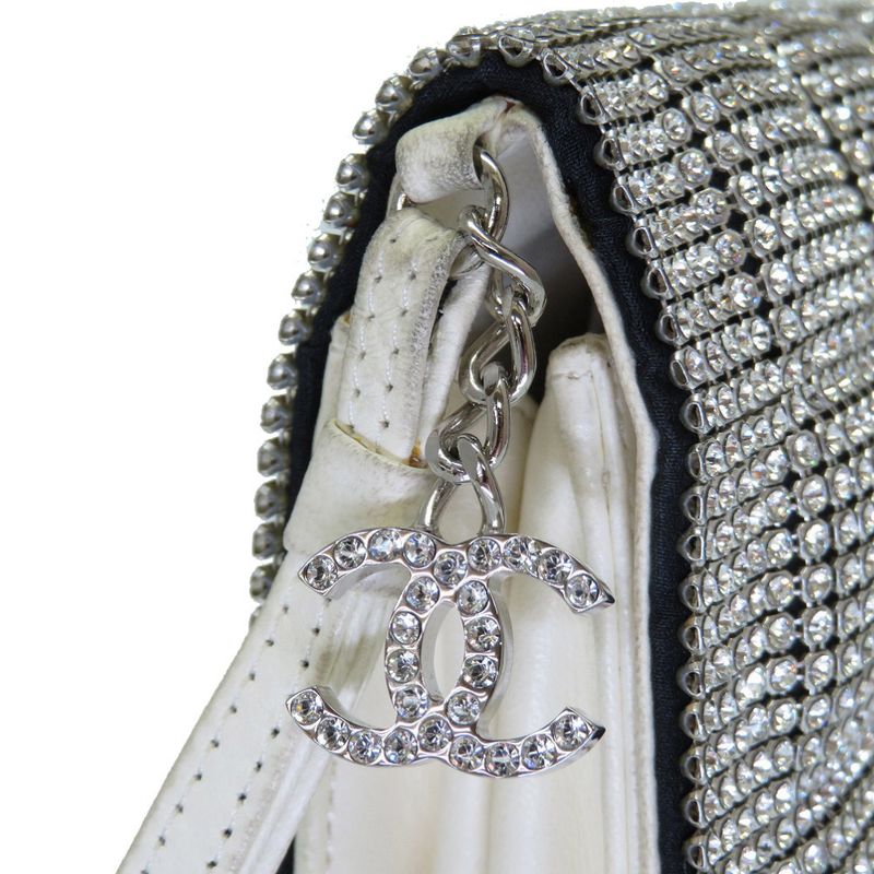 Chanel Rhinestone Clutch Off Bag — view 6