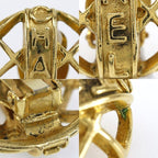 Chanel Logo Vintage Gold Plated 16.4 g Earrings — view 6