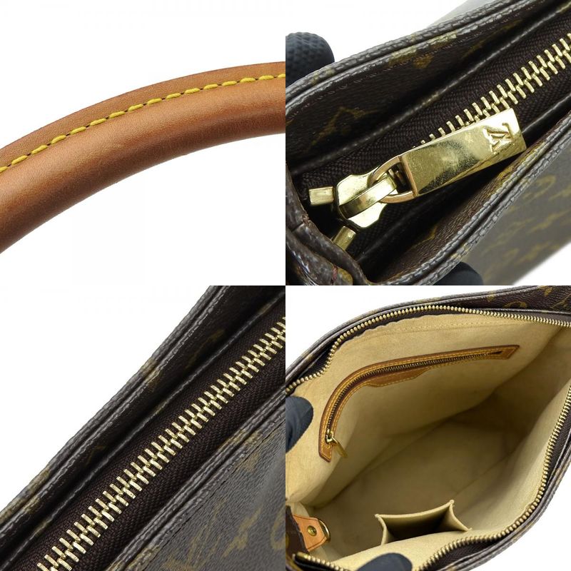 Louis Vuitton Looping GM Shoulder Bag Monogram Canvas Nubuck — view 7