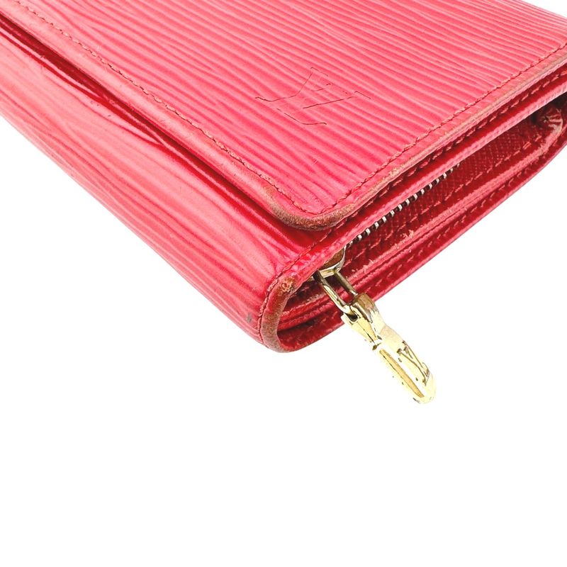 Louis Vuitton Epi Wallet Porte Monnaie Vie Tresor Bifold — view 3