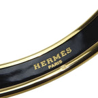 Hermes Bracelet Emile PM Metal Cloisonne Multicolor Gold Red Sailboat Engraved — view 6