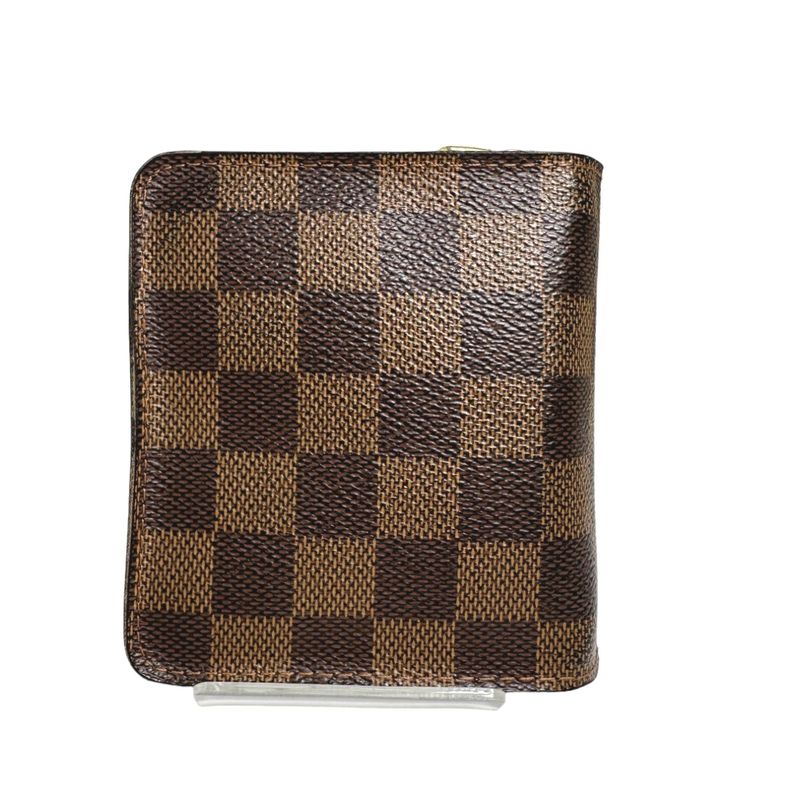 Louis Vuitton Damier Wallet With Zipped Pocket For Cards Compact — view 3