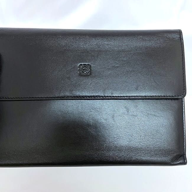 Loewe Trifold Wallet Black Anagram Nappa — view 6
