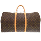 Louis Vuitton Keepall Bandouliere 60 Monogram Boston Bag 0683 — view 2