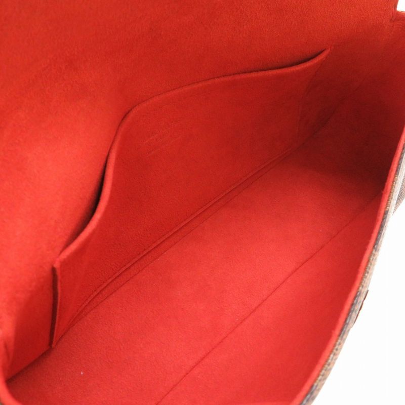 Louis Vuitton Damier Recoleta Ebene Handbag One Shoulder Bag 0105 — view 6