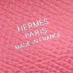 Hermes Bastia Coin Case 2015 Manufactured In Veau Epsom Rose — view 6