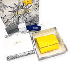 Dior Lady Lotus Wallet Cannage Patent Calfskin Trifold Handbag — view 2