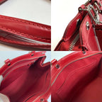 Louis Vuitton Handbag Blair MM M4030 E Epi Leather Carmine Red — view 8