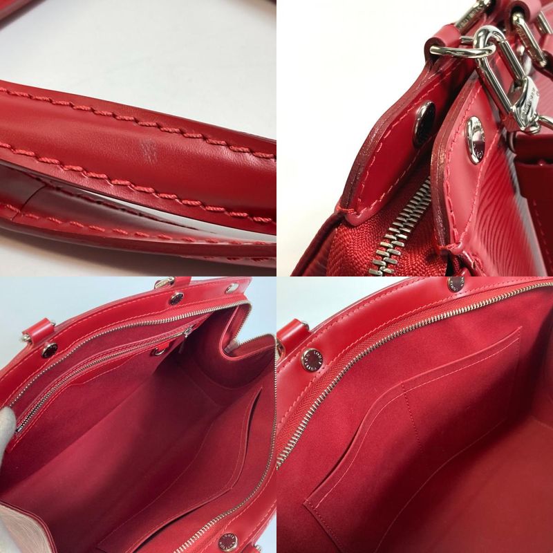 Louis Vuitton Handbag Blair MM M4030 E Epi Leather Carmine Red — view 8