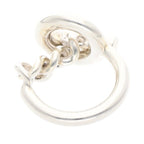 Hermes Croisette Silver Ring 51 9 — view 3