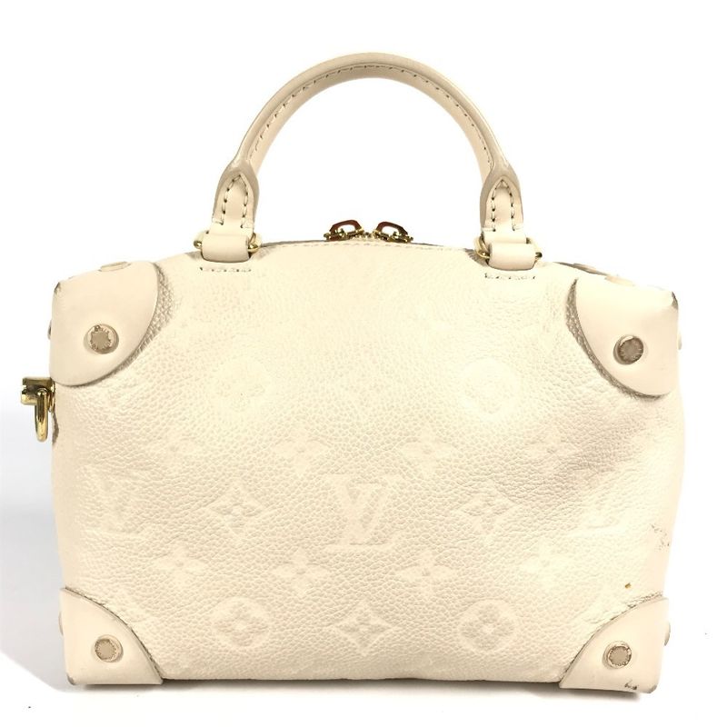 Louis Vuitton Handbag Petite Mal Supre Monogram Empreinte Leather Creme — view 2