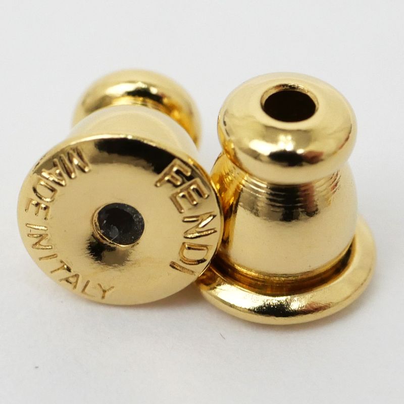 Fendi Philo Earrings Ffleather 8 Ak768 Accessories — view 8