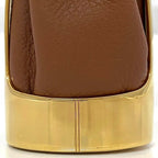 Loewe Necklace Balloon Bag Brown Gold — view 6
