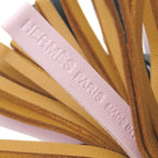 Hermes Key Ring Carmen Tricolor Lamb Skin Mauve Pale Veil Chypre Sesame — view 3