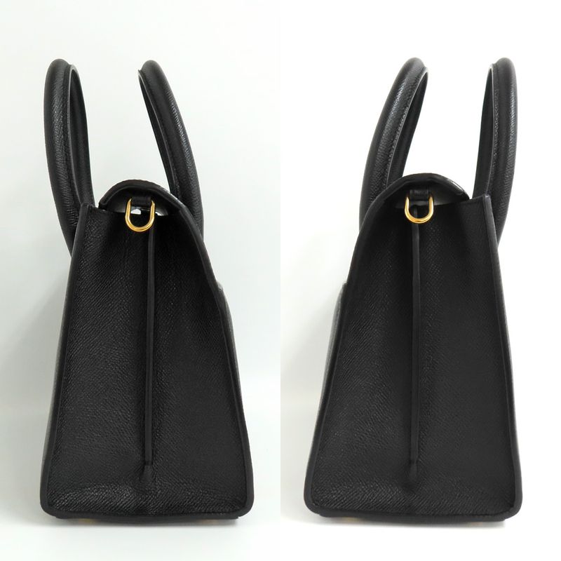 Dior 30 Montigne Saint Treno Small M9321 Umba Black Handbag — view 4