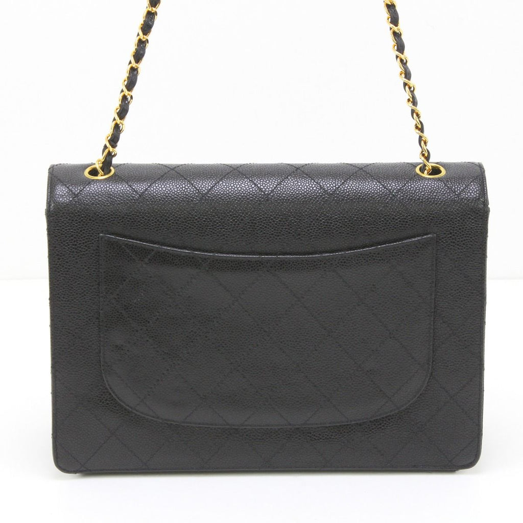 Chanel Caviar Leather Stitch Shoulder Bag — view 4