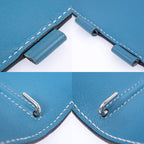 Hermes Agenda PM Blue Jean Swift Notebook Cover — view 8
