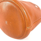 Hermes Shoulder Bag Mangeoir MM Taurillon Cles Mance Orange — view 6