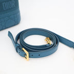 Christian Dior Travel Cannage Stitch Leather Small Vanity Shoulder Bag — view 2