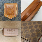 Celine Macadam Pattern Mc96 Makeup Pouch Vanity Bag — view 5