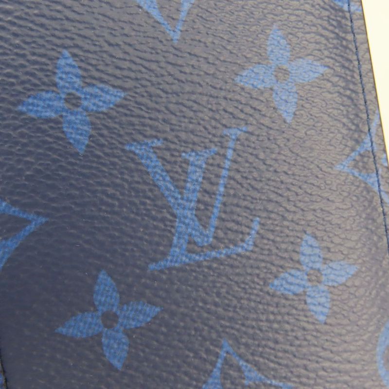 Louis Vuitton Long Wallet Portefeuille Brazza Taiga Llama Monogram — view 5
