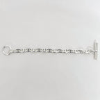Hermes Bracelet Chaine D'ancre MM 15 Frames Silver Ag — view 4