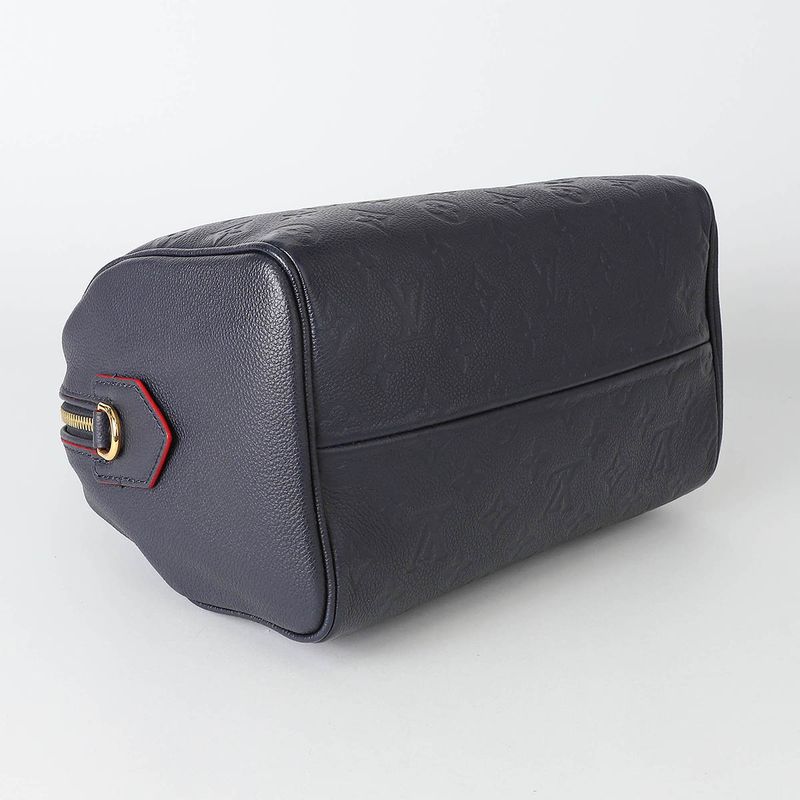 Louis Vuitton Handbag Speedy Bandouliere 25 Marine Rouge — view 3