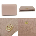 Gucci Bifold Walletcompact GG Marmontbeigegoldhardwareaccessoryfor — view 3