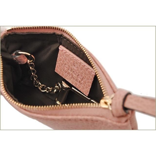 Gucci Coin Case Key With Swing Ring Bright Pink — view 5