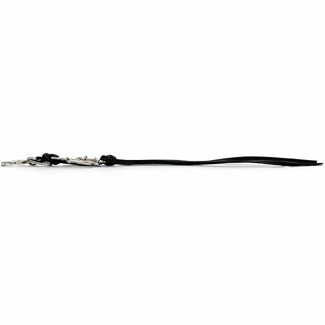 Loewe Charm Silver Black Anagram X02 — view 3