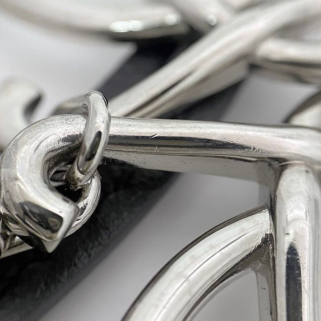 Loewe Charm Silver Black Anagram X02 — view 8