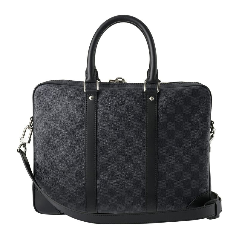 Louis Vuitton Briefcase Porte Dauphine Voyage Graphite — view 2